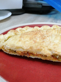 Una foto de Tarta salada de caballa