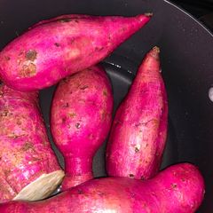Boiled Sweet Potato A picture of Boiled Sweet Potato.