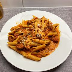 A picture of 20 Minute Chorizo Pasta.