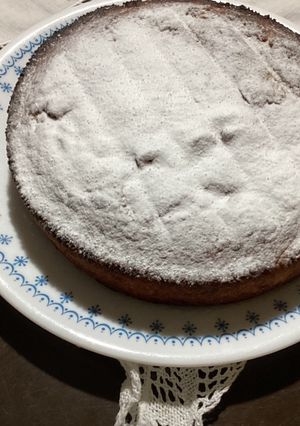 Una foto de Torta de plátano en air freír (banana, cambur)