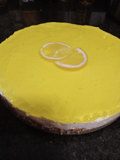 Una foto de Tarta de queso fría