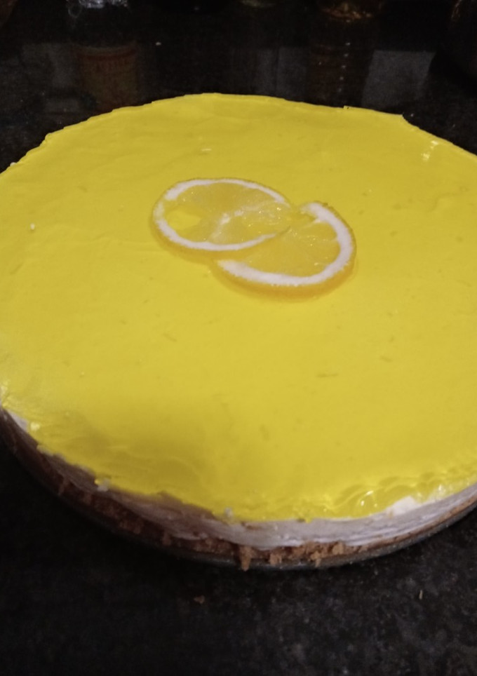 Una foto de Tarta de queso fría