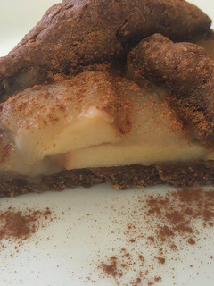 Una foto de Tarta de manzana (vegan - sin azúcar)