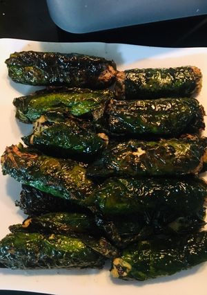 Hình của món Chả đậu lá lốt.