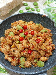 Foto resep Udang Tempe Balado