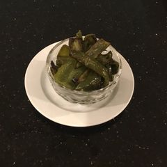 A picture of Butter Roasted Jalapeño Peppers.