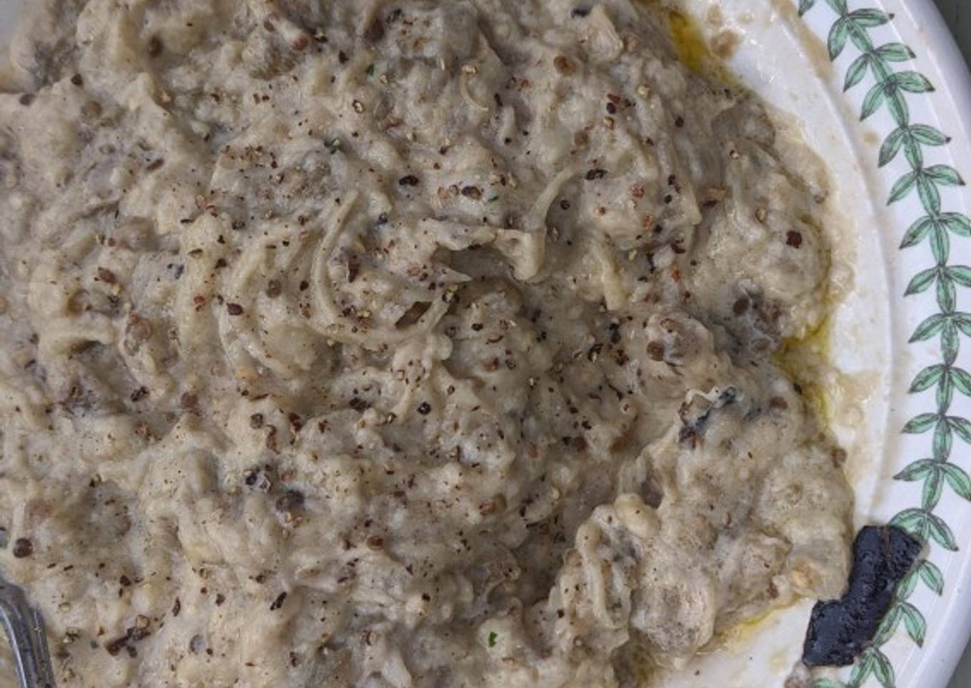 BBQ babaganoush (smoky aubergine dip)