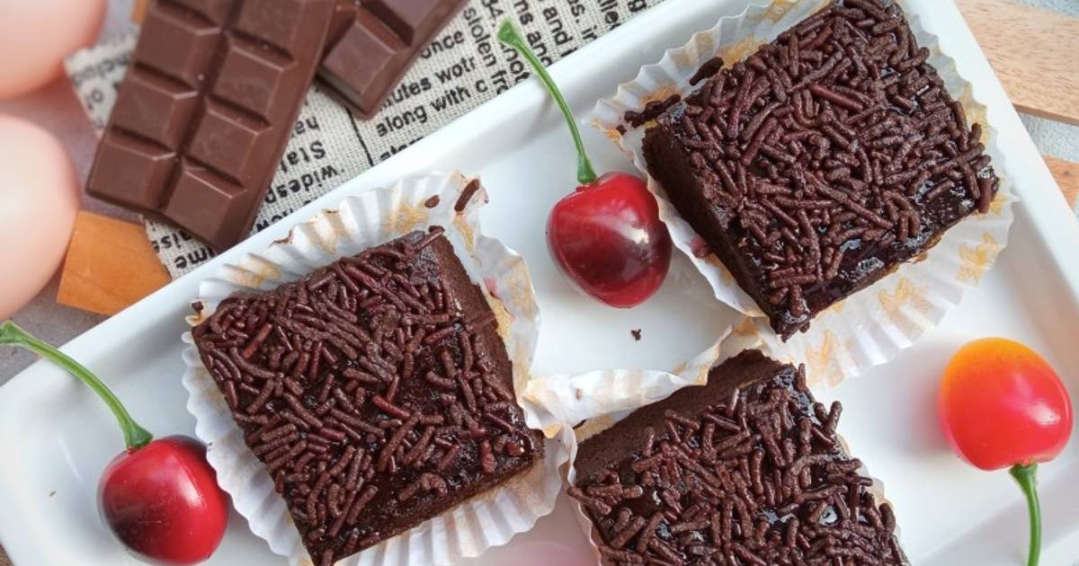 31 resep brownies kukus milo tanpa mixer telur enak dan mudah Cookpad