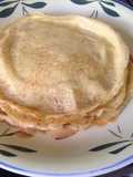 Panqueques o pancakes con sabor a pan francés