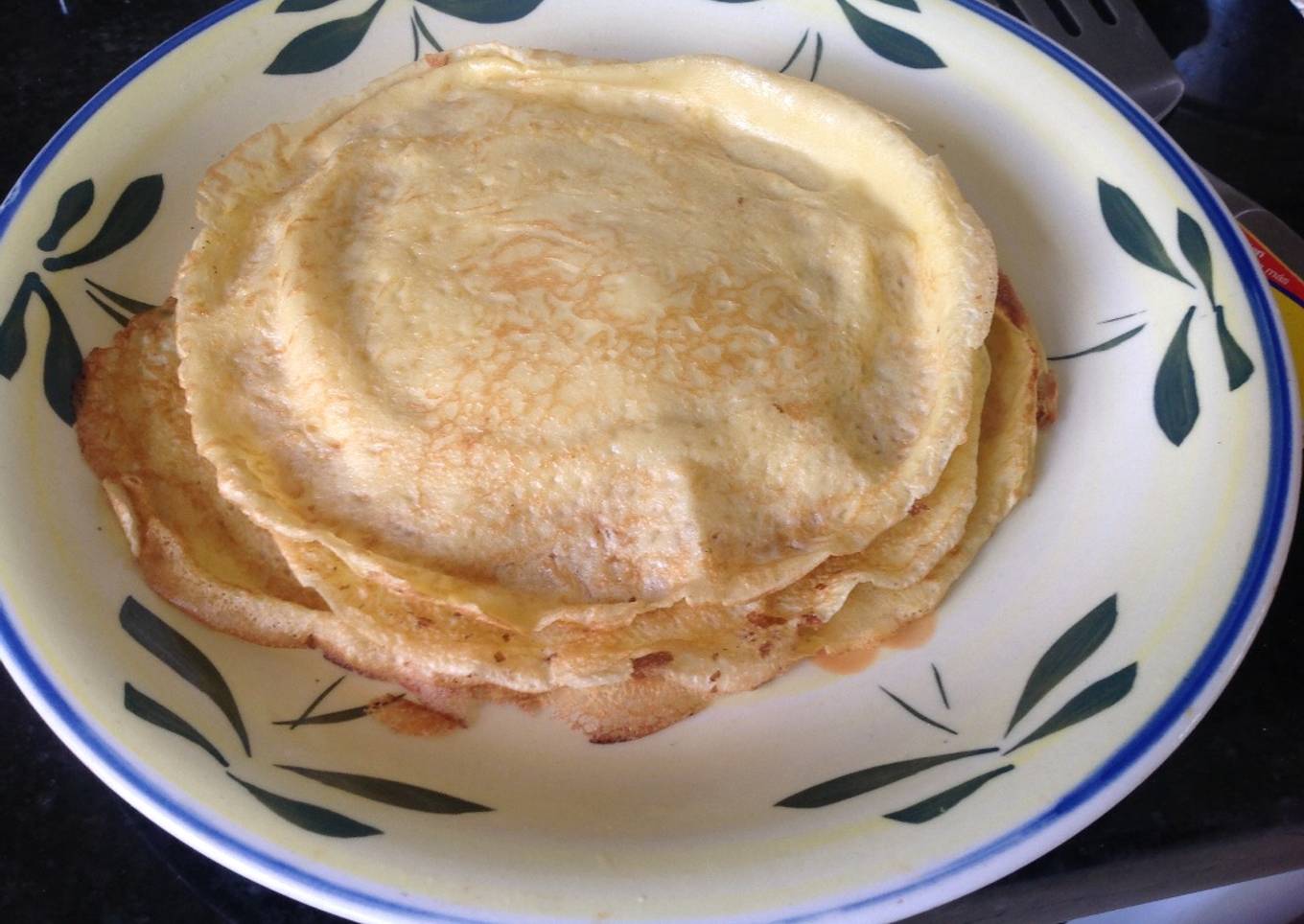 Panqueques o pancakes con sabor a pan francés
