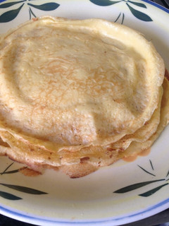Una foto de Panqueques o pancakes con sabor a pan francés