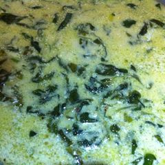 A picture of Methi Soup.