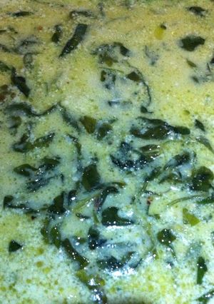 A picture of Methi Soup.