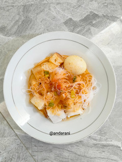 Foto resep Kupat Tahu Padalarang (kuah santan)