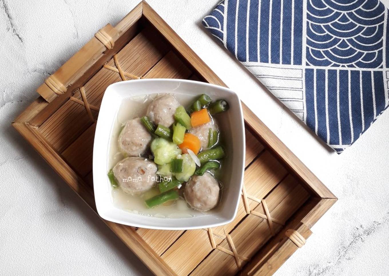 Sayur oyong baso