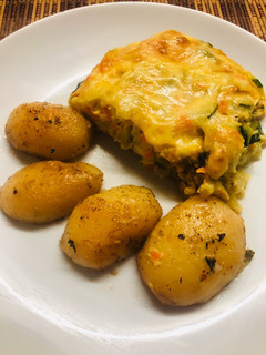 Una foto de Zapallo Italiano al Horno