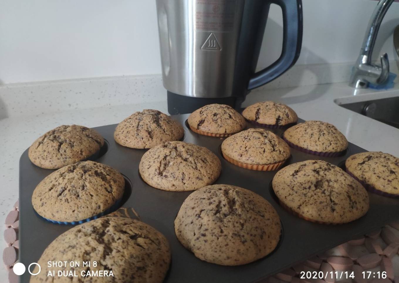 Muffins de chocolate en Mambo