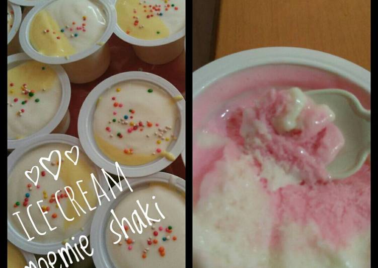 Bagaimana Membuat Es krim ekonomis, Lezat Sekali