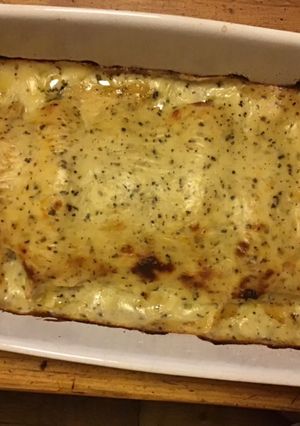 Une photo de Gratin de jeunes endives aux deux jambons et emmental