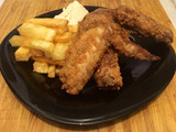Pollo frito estilo americano
