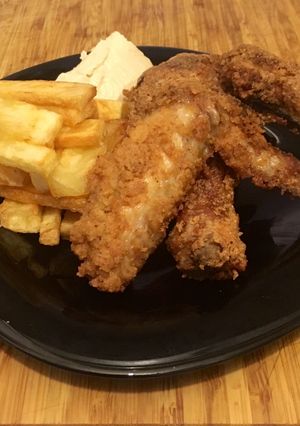 Una foto de Pollo frito estilo americano