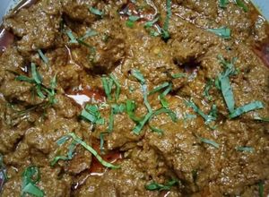 Gambar Rendang daging minang