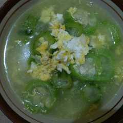 รูปของ Oyong (gambas) kuah telur