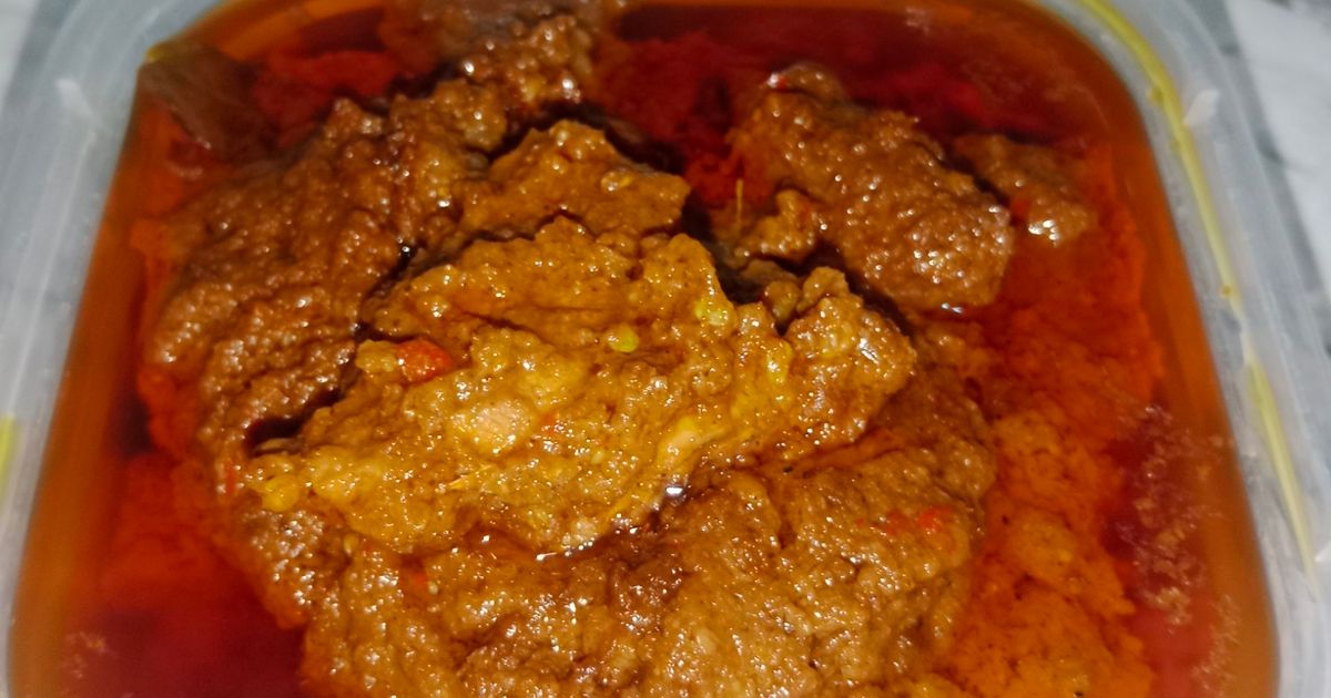 Rendang Daging Sapi (versi simple)
