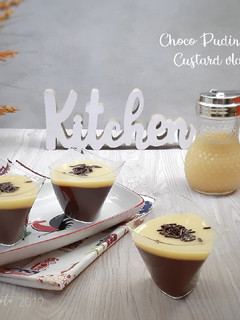 Foto resep Choco Puding, Custard Vla