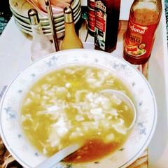 A picture of Chicken Corn Soup.