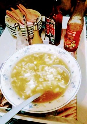 A picture of Chicken Corn Soup.