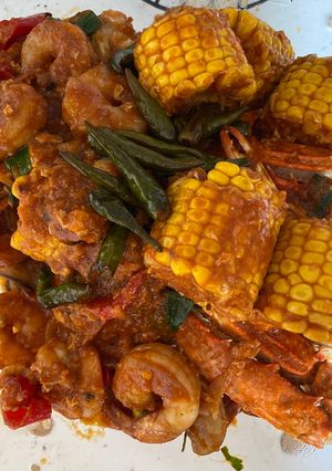Foto resep Seafood Sauce Padang (Kepiting)
