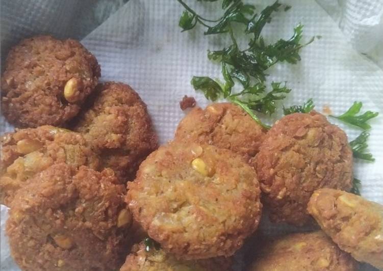 Recipe of Ultimate Falafal kabab or tikki