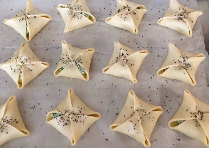 Sfogliatine di ricotta e spinaci