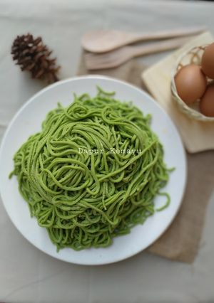 Foto resep Mie hijau sehat