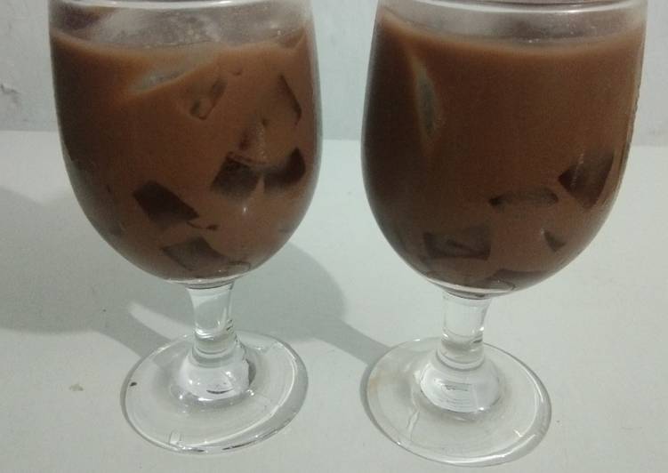 Es susu coklat jelly