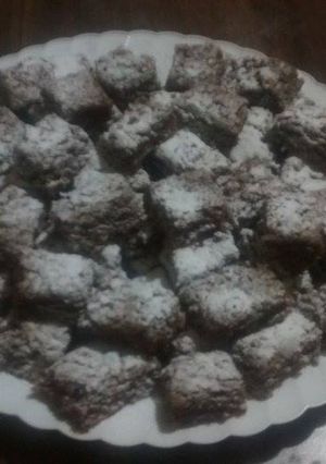 Una foto de Brownies de chocolate