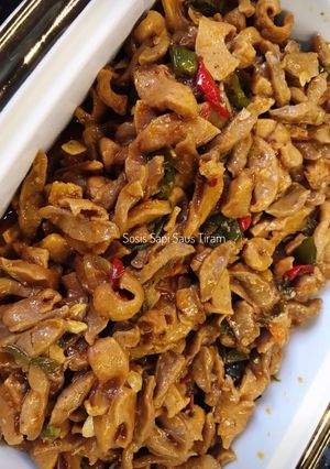 Foto resep Sosis Sapi Saus Tiram