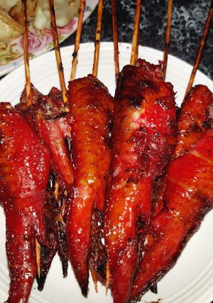 รูปของ ข้าวเหนียวไก่แดงย่าง