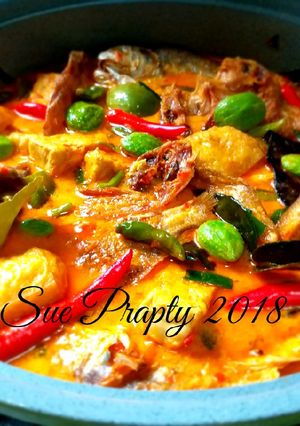 Foto resep Lodeh Pedes Ikan Asin