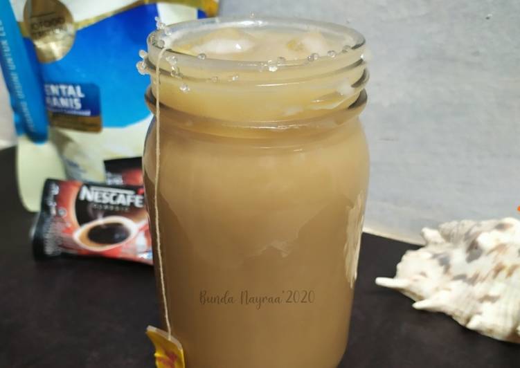 Cara Gampang Menyiapkan Coffe Milk Tea Anti Gagal