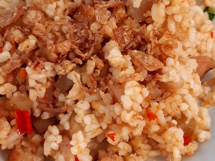 Ini dia! Bagaimana cara membuat Nasi Goreng Saos Tiram  sedap