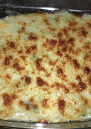 Una foto de Patatas gratinadas con bechamel