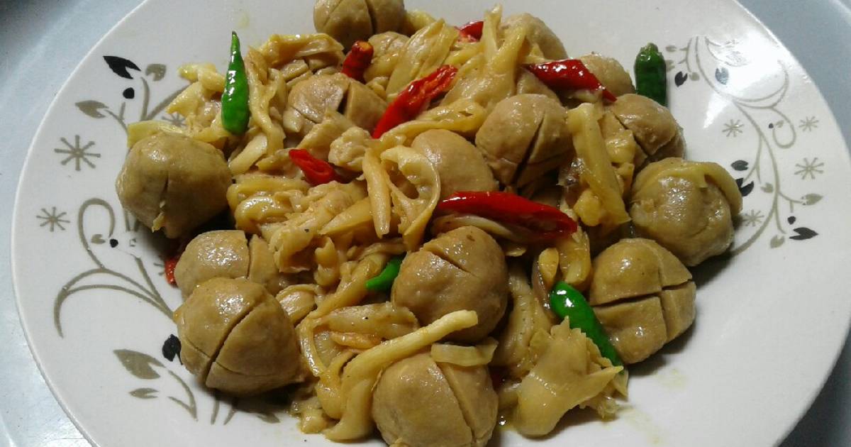 13 Resep Jamur Tiram Bakso Pedas Manis Enak Dan Mudah Cookpad