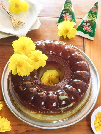 Cara Mudah Membuat Resep Puding Cendol Nangka Gula Aren yang Menggugah Selera Anti Ribet, Menggugah Selera