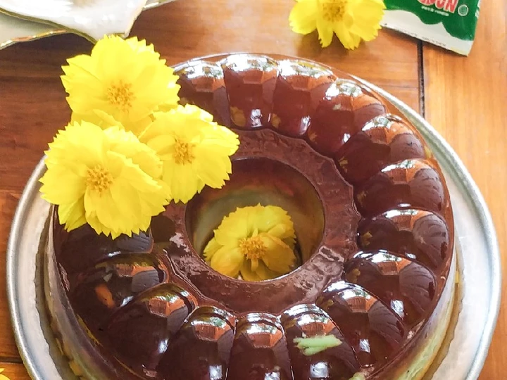 Cara Mudah Membuat Resep Puding Cendol Nangka Gula Aren yang Menggugah Selera Anti Ribet, Menggugah Selera