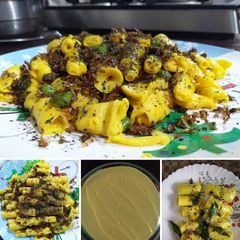 Khandvi roll A picture of Khandvi roll.