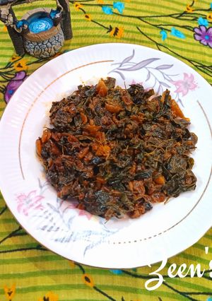 A picture of Maat ki Bhaji.