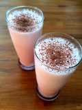 Milkshake de frambuesa