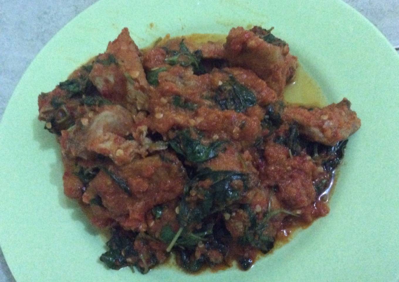 Rica ayam kemangi